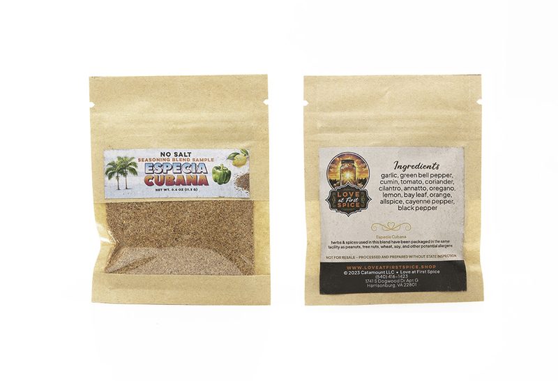 Especia Cubana - Sample pouch