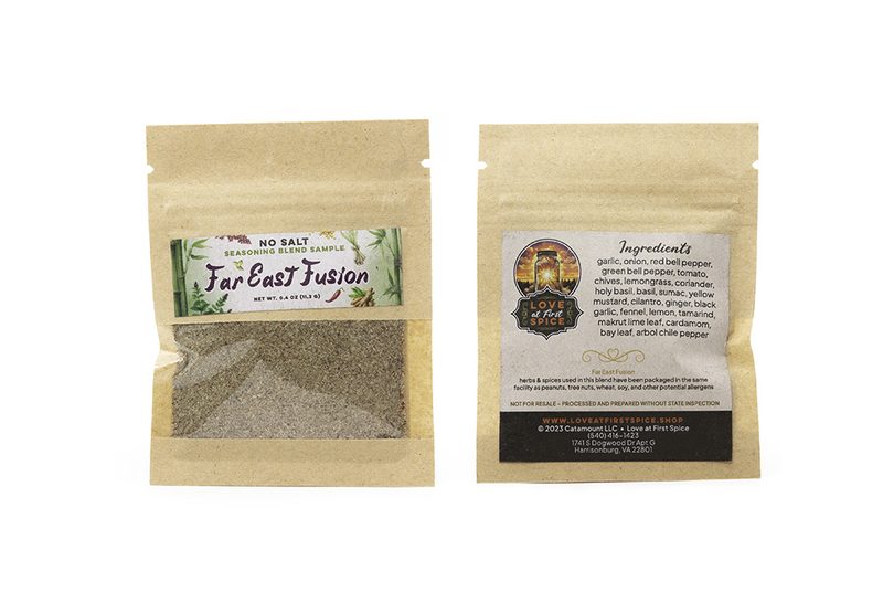Far East Fusion - Sample pouch