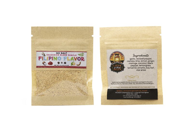 Filipino Flavor - Sample pouch