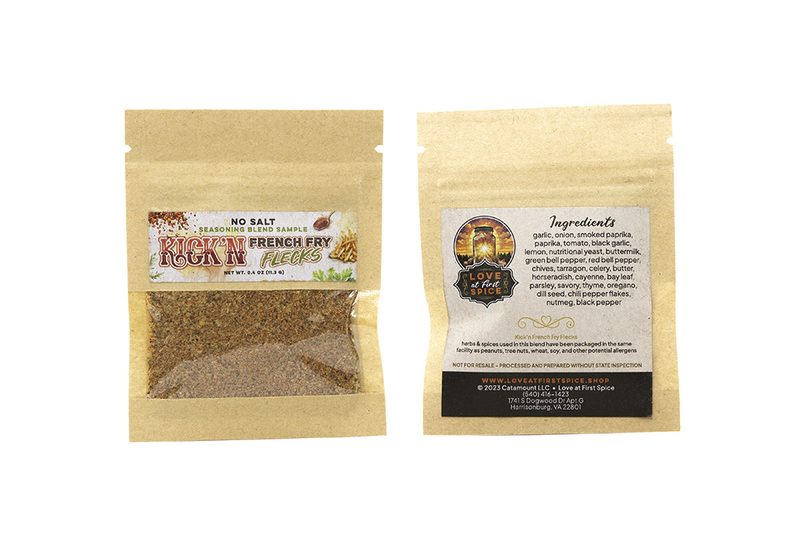 Kick'n French Fry Flecks - Sample pouch