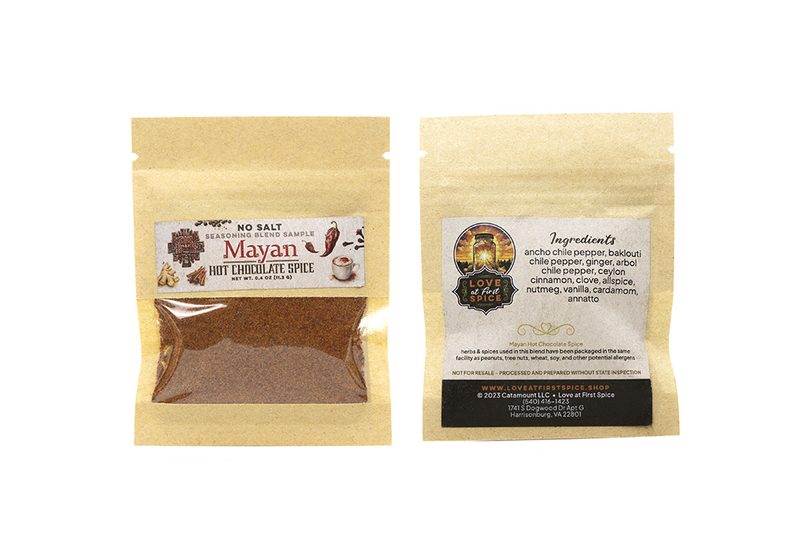 Mayan Hot Chocolate Spice - Sample pouch