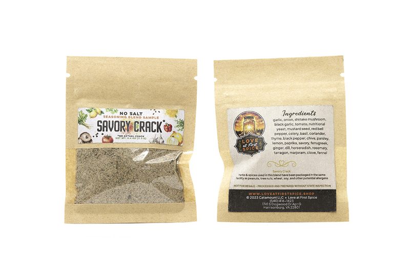 Savory Crack - Sample pouch