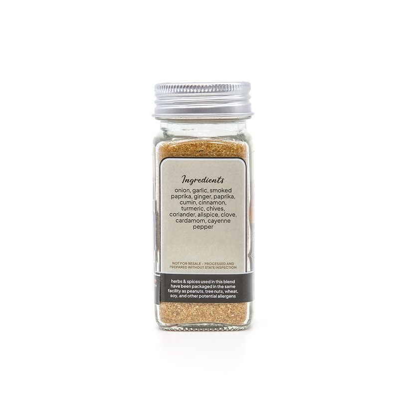Smoky Morocco - Back label